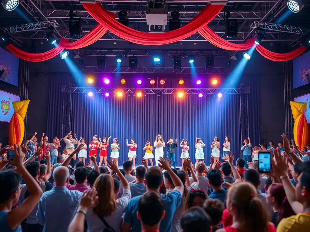 A visually appealing image of a performance or exhibition held at LES GRANGES A GASTON, capturing the excitement and cultural richness of the event.